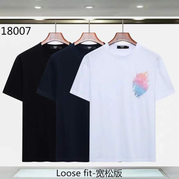 Picture of Fendi T Shirts Short _SKUFendiM-XXL25wn7214341